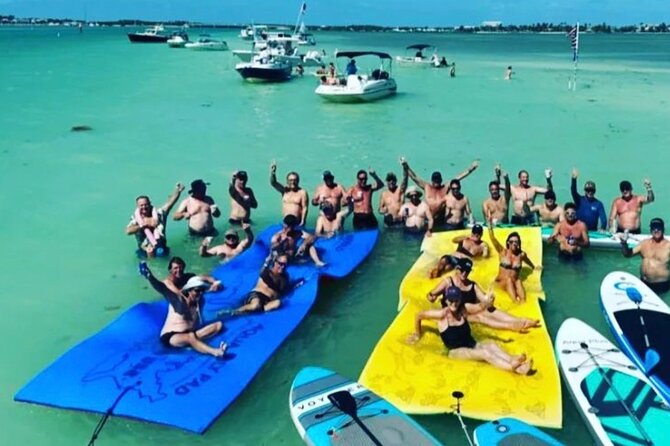 Miami: Party Boat Sandbar Island & Toys - The Route: Jones Boat Yard to Millionaire Homes and Downtown