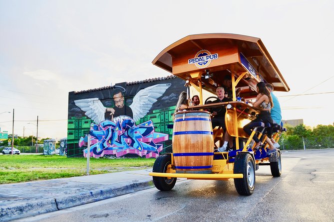 Miami Pedal Pub: Arts District Party Bike Pub Crawl - Key points before you pedal