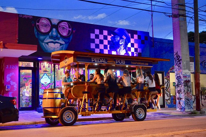 Miami Pedal Pub: Arts District Party Bike Pub Crawl - Picking group or private booking