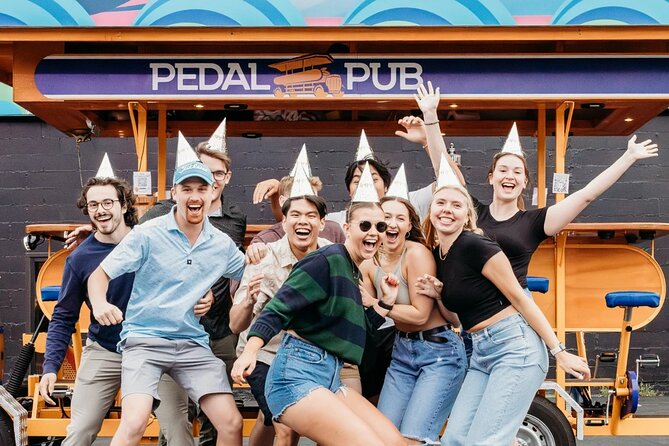 Miami Pedal Pub: Arts District Party Bike Pub Crawl - The Wynwood route: murals, outdoor art stops, and a marketplace break