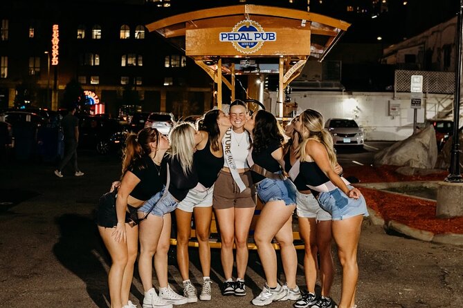 Miami Pedal Pub: Arts District Party Bike Pub Crawl - Stop 3: 1-800-Lucky, food hall energy in an industrial setting