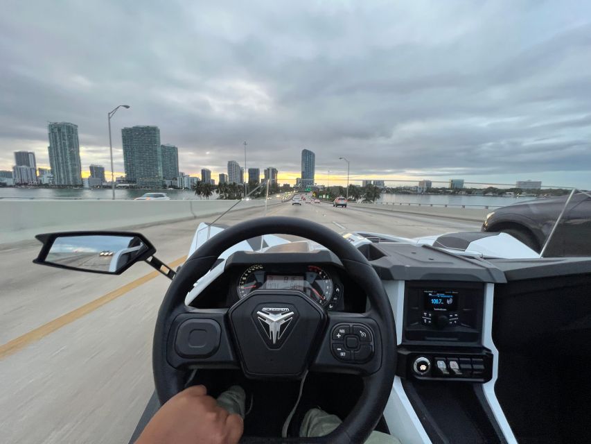 Miami: Polaris Slingshot Rental - What Makes the Slingshot Feel Different From a Motorcycle or Car