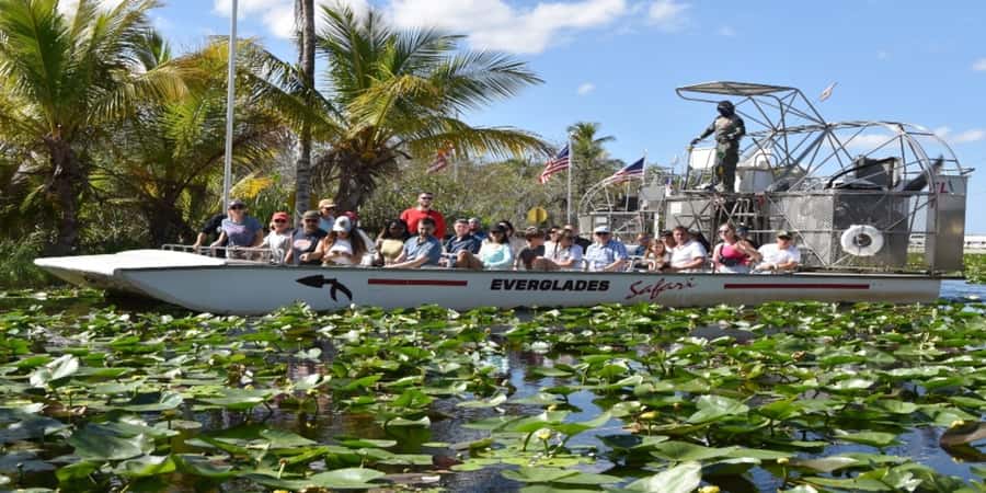 Miami Premium Everglades Driving Tour with Airboat Ride - Optional Safari Café Stop and Gift Shop Time
