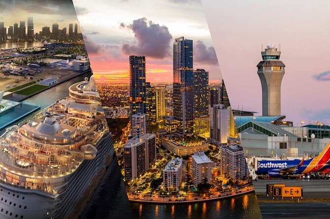 Miami Premium Tour with Cruise Port Pick-up & Airport Drop-off - South Beach drive, Art Deco District, and a quick taste of the scene