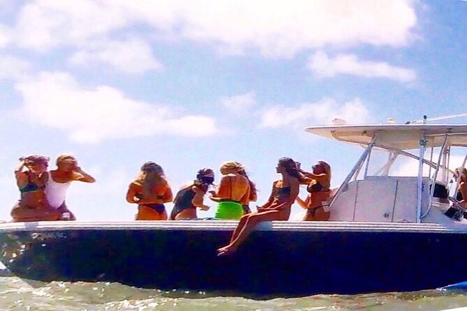 Miami Private Boat Rental to Sandbars and More - Sandbar Time: Swimming and Snorkeling in Shallow Water