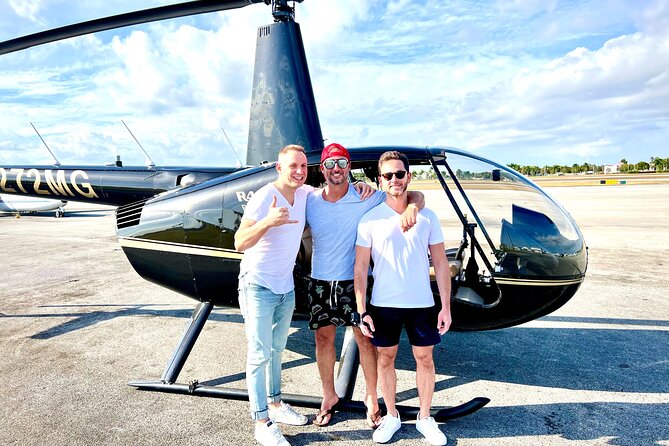 Miami Private Helicopter Tour for 3 Passengers - Fly above luxurious mansions: the part you might want to rewatch