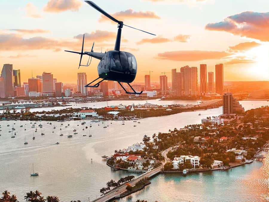 Miami: Private Sunset Helicopter Tour - Timing and weather: how to protect your sunset odds