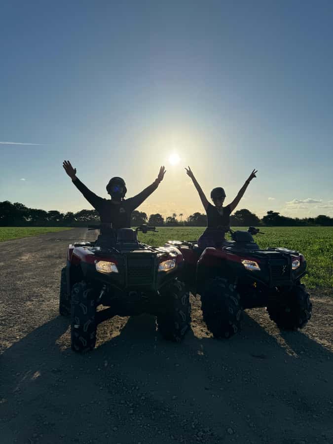 Miami's Ultimate ATV Adventure- Free Passenger & Safety Gear - Sunflower Farm Photo Stop, Puddles Optional, and Sunset Views