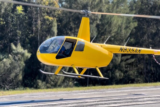 Miami Sightseeing Helicopter Tour Ride things to do Miami Beach - Inside the Robinson R44, what the ride actually feels like