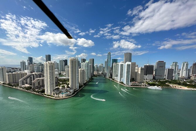 Miami Sightseeing Helicopter Tour Ride things to do Miami Beach - Key Biscayne, celebrity-home coastline, and the bridges you drive past