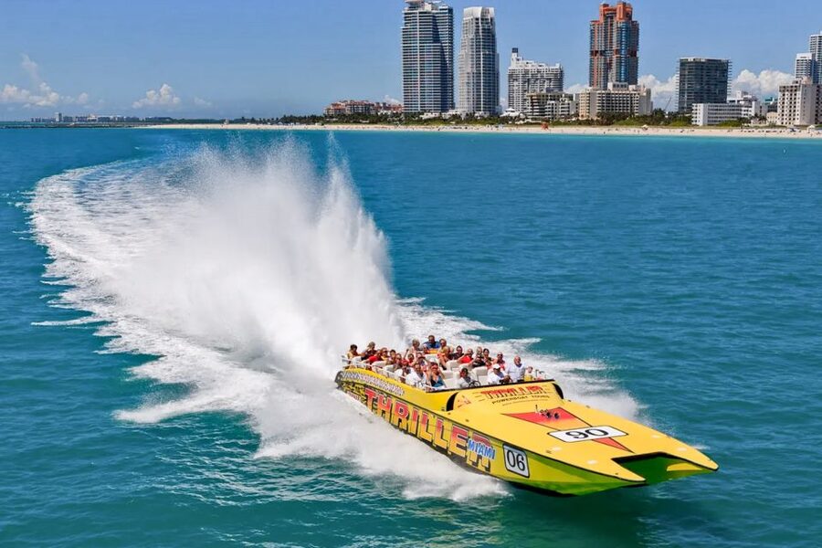 Miami: Sightseeing Speedboat Tour - The Real Value of a Speedboat, Not a Slow Sightseeing Cruise
