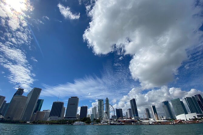 Miami Small Group Boat Tour: History, Wildlife, and Stiltsville - First leg out of Ocean Force Adventures (11:45 am): the Miami Beach Marina start