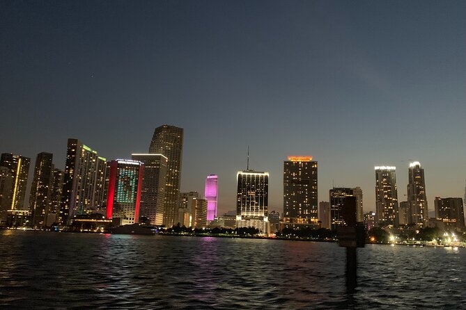 Miami Sunset and City Lights Cocktail Cruise - Drinks, Music, and the Bar Line Reality