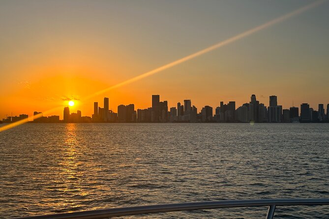 Miami Sunset Champagne Cruise with Skyline Views - Key highlights before you go