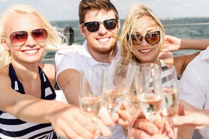 Miami Sunset Champagne Cruise with Skyline Views - Onboard DJ Music and Guides Like Lina, Asgotina, and Captain Alan