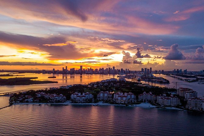 Miami Sunset Private Helicopter Tour - Key Biscayne and Biscayne Bay: starting your sunset flight the right way