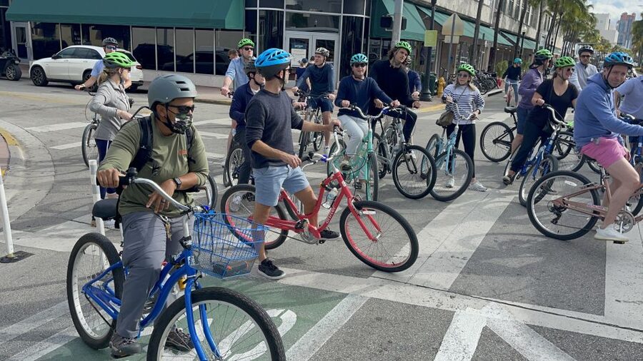 Miami: The Famous South Beach Bicycle Tour - Why the guide and headset setup often drives the rating