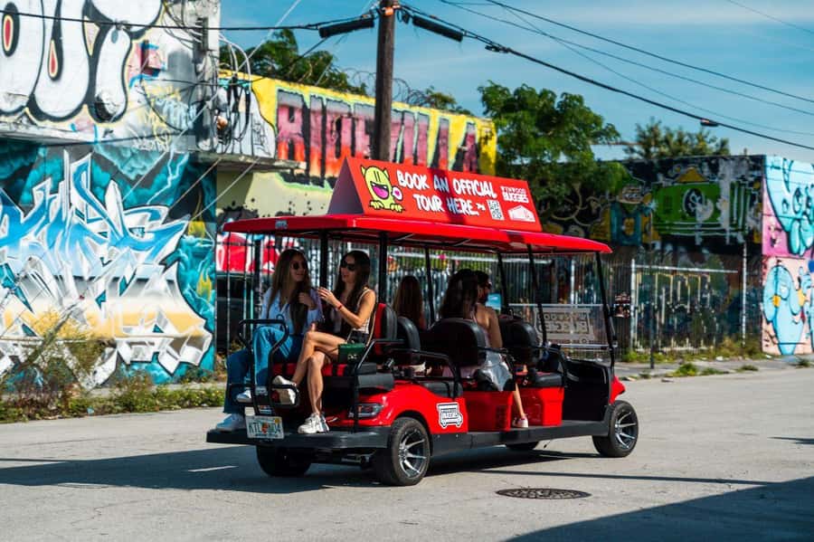 Miami: Wynwood Walls Entry and Neighborhood Buggy Experience - The golf cart format: quick art context, not just selfies