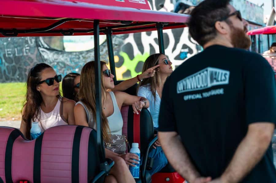 Miami: Wynwood Walls Entry and Neighborhood Buggy Experience - Trying the Street Art Experience tagging chance