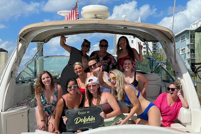 Miami Yacht Party – Discover Secret Spots w/ Captain & Drinks - The route that makes the photos easy: South Beach, Downtown, and Brickell