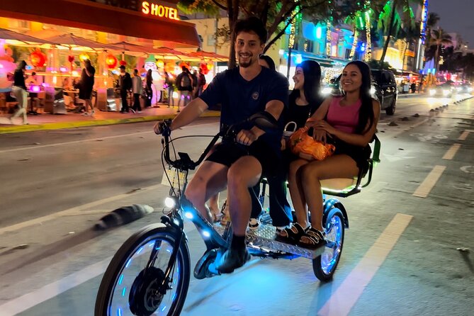 Panoramic Night Private Chariot Tour - Night Panoramas From a Trikke Chariot