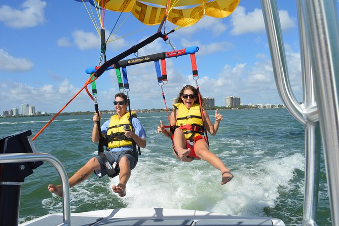 Parasailing with Miami Watersports - Safety briefing and gear fit, the part that makes the whole experience feel easy