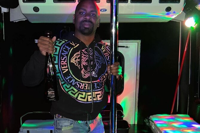 Party Bus Adventure through 305 Promotions - What You Get on Board: Music, Light Show, Poles