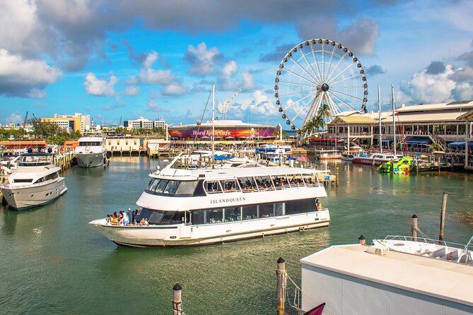 Passin Miami: Free 30+ Attractions, eSIM & 1-Way Airport Transfer - Big Bus Tours Miami: the day pass plus the night Blue Line ride