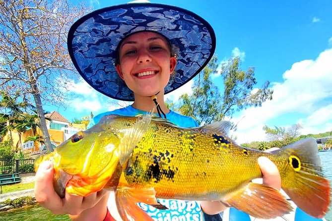 Peacock Bass Fishing Trip near Miami South Beach - The 4-hour private format, and what that buys you