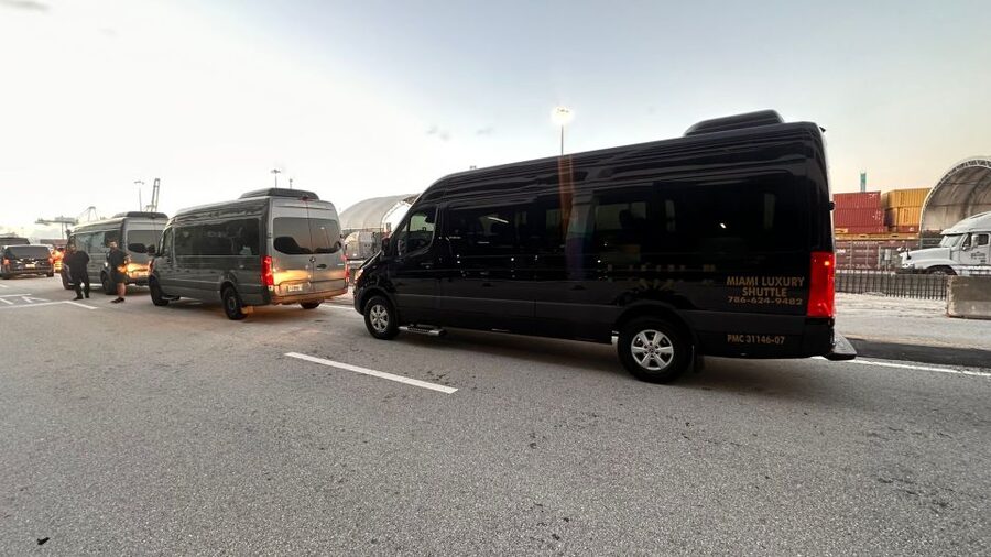 Port of Miami Shuttle to Miami Airport or Hotel in Miami - How The Private Van Pickup Works at Port of Miami