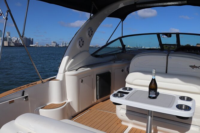 Private 4 Hours Sea Ray 34 Foot Yacht Rental in Miami - Bring Your Own Drinks and Your Own Playlist