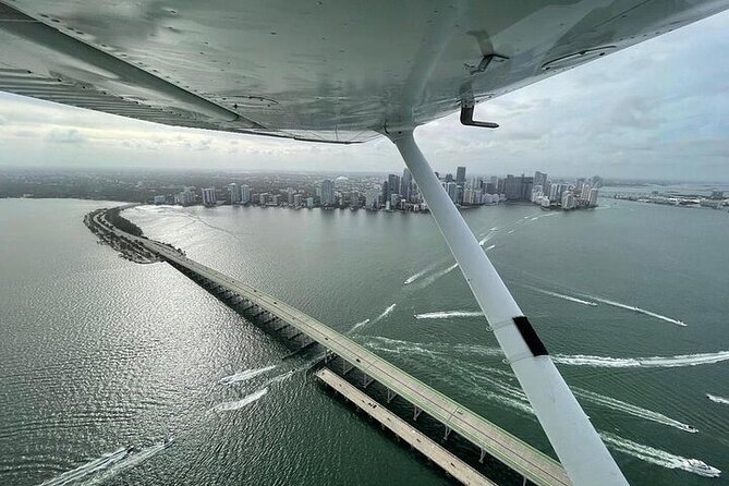 Private 60 Minute Romantic Air Tour with Champagne in Miami - Vizcaya Museum gardens, and the romantic toast moment