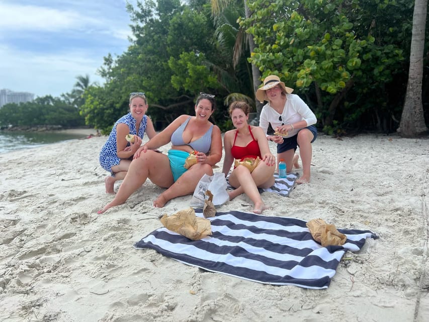Private Boat Rental Raccoon Island Miami & Snorkeling Tour - Haulover Sandbar snorkeling with included masks