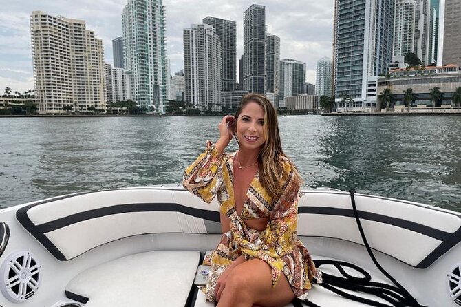 Private Boat Ride in Miami with Experienced Captain and Champagne - The sandbar option: relax, swim, and skip the city sights