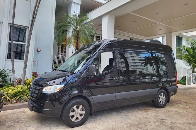 Private transfer from Port of Miami to Fort Lauderdale. - Mercedes Sprinter Vans, Seats, and Suitcase Limits for Groups Up to 11