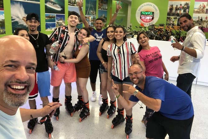 Rollerblade Rental South Beach - What’s Included: Skates, Helmet, Pads, and Bottled Water