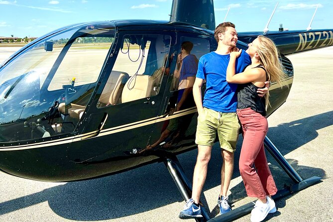 Romantic Miami Helicopter Tour with Champagne - Vizcaya Museum and Gardens, seen as architecture first