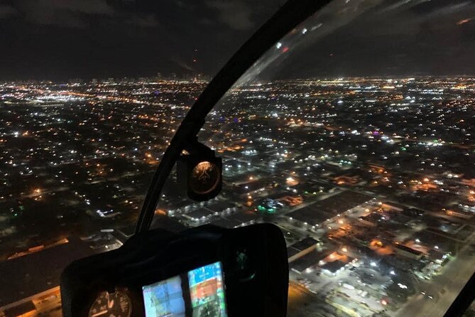 Romantic Miami Helicopter Tour with Champagne for Two - On board with champagne and a licensed guide