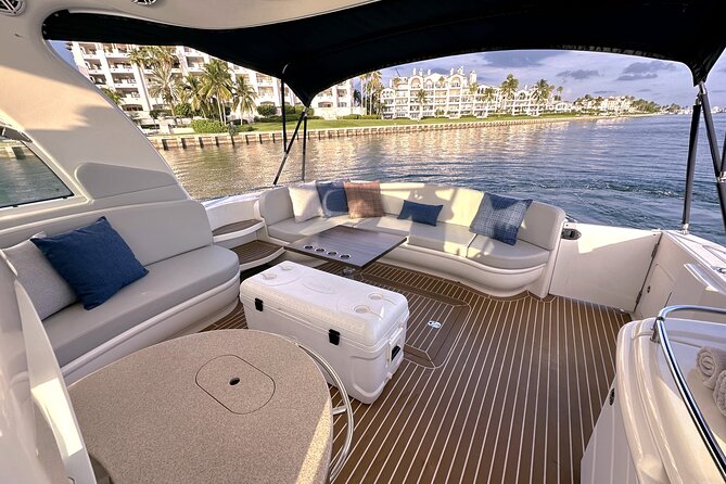 Sail The DREAM Boat From South Beach - South Beach Departure on a Sea Ray 53’ in Biscayne Bay