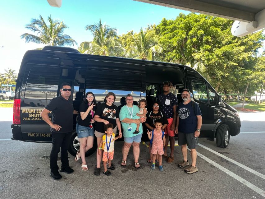 Shuttle Miami Airport/Hotel to Miami Port or Hotel 14pax - Where the driver meets you at Miami Airport (and what you need to do)