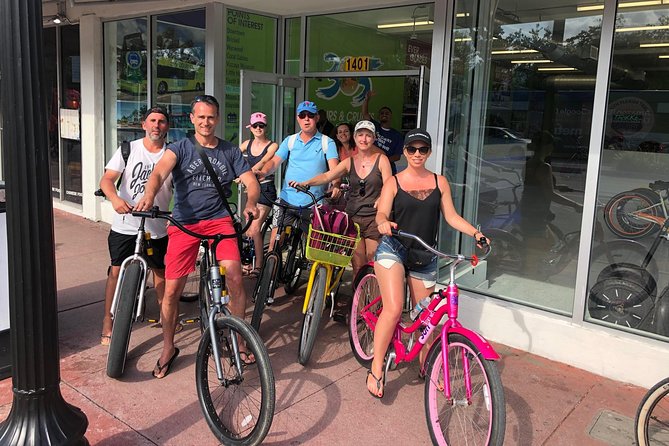 South Beach Bicycle Rental - What You Really Get: Helmet, Lock, and the Water You Need