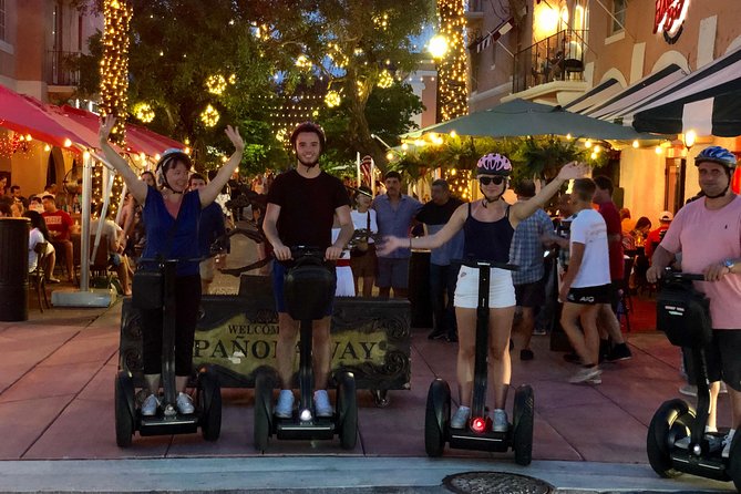 South Beach Panoramic Night Segway Tour - Helmet, Helmet Audio, and the bluetooth Aer Piece
