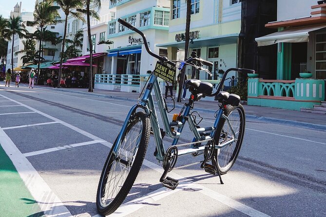 South Beach Tandem Bike Rental - Your Route Starts With Art Deco Streets, Not a Lecture