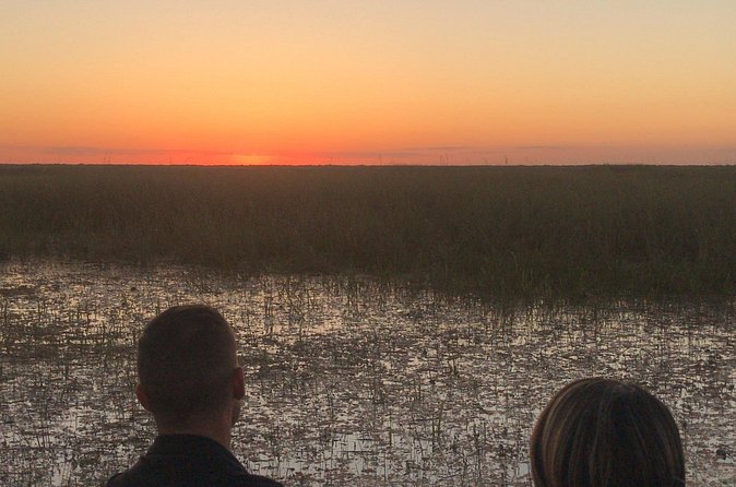 Sunset 1.5 Hour Private Airboat Tour of Miami Everglades - The Sunset Stop: Where the Pink Sky Moment Happens