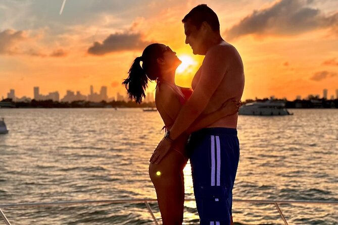 Sunset and Night Cruise of the Miami Bay Skyline on a Yacht - Where you meet at 1819 79th Street Causeway, and what the small-boat vibe means