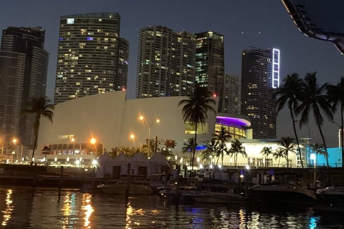 Sunset Star Island Cruise - Port of Miami Cranes and Huge Ships, the Industrial Side of the Bay