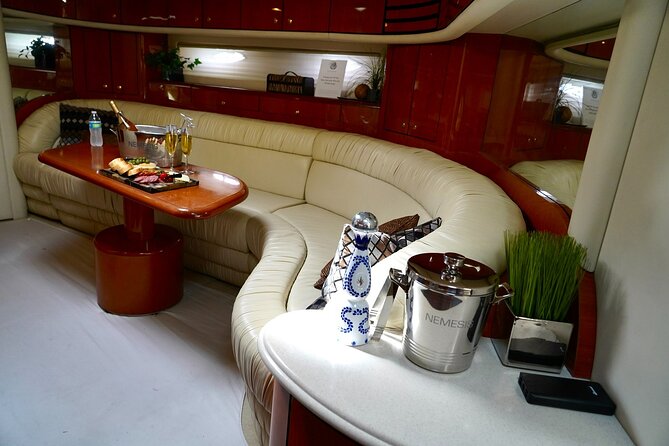 The BIG Sundancer Rental in Miami Beach - The crew experience: licensed captain plus First Mate/Host