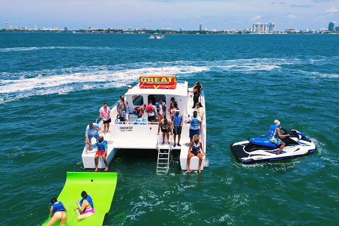 The Ultimate Water Experience in Miami with Drinks and Jet Skis - A 3-Hour Miami Water Party, Not a Sit-and-Stare Cruise