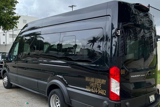 VAN Mia Airport or Hotels to Miami Port or Hotels Up to 14pax - Key things to know before your Miami Port transfer