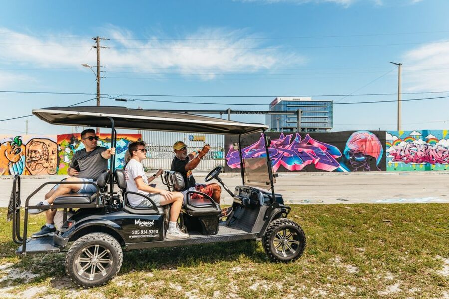 Wynwood Art District 1-Hour Street Art Tour by Golf Cart - Golf Cart Comfort in the Middle of Wynwood